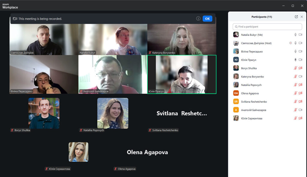 Кафедральний науково-методичний семінар на тему  «Результати наукових досліджень», присвячений обговоренню результатів дисертаційної роботи Дмітрієва С.С.