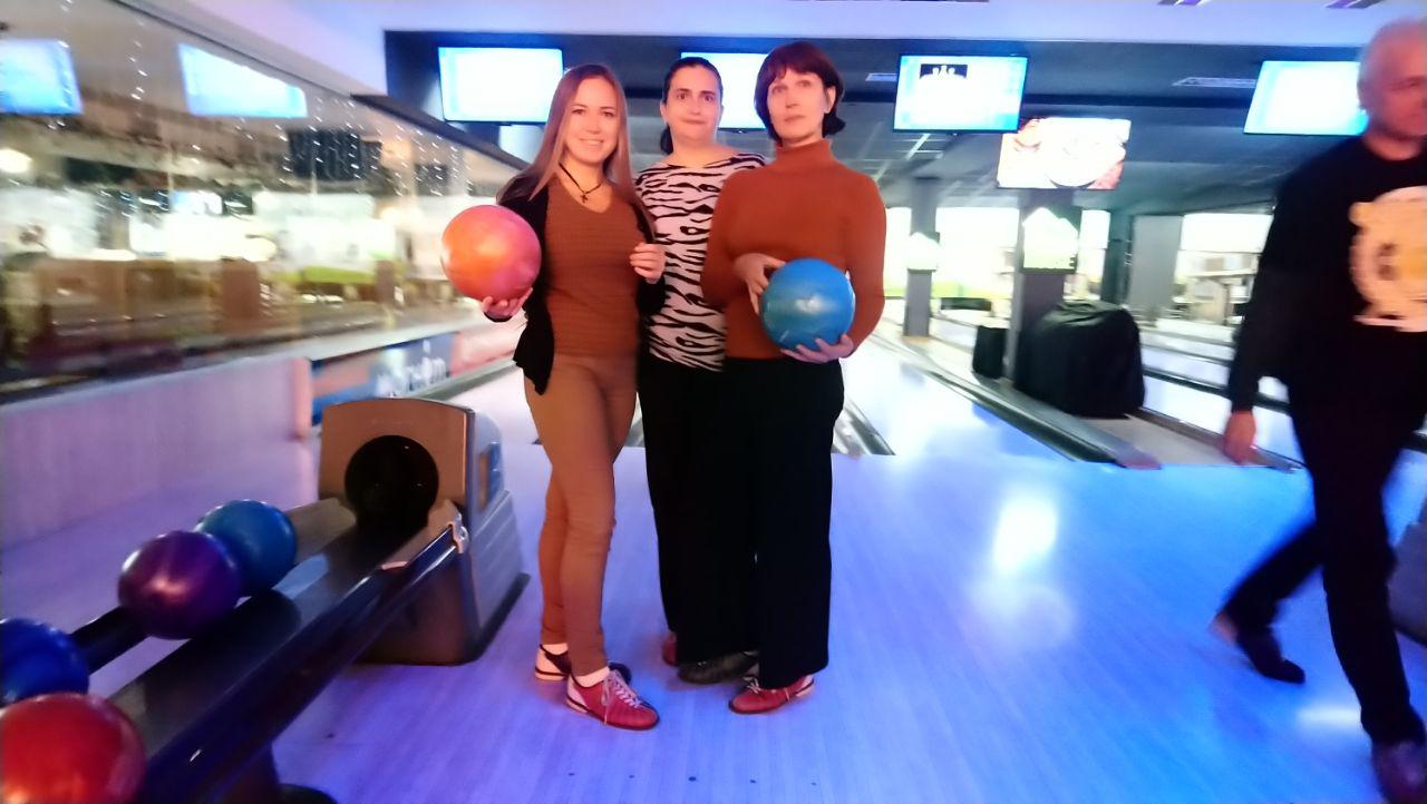 Команда від факультету у складі доцентів кафедри фізичної географії та картографії, прийняла участь в університетському турнірі з боулінгу