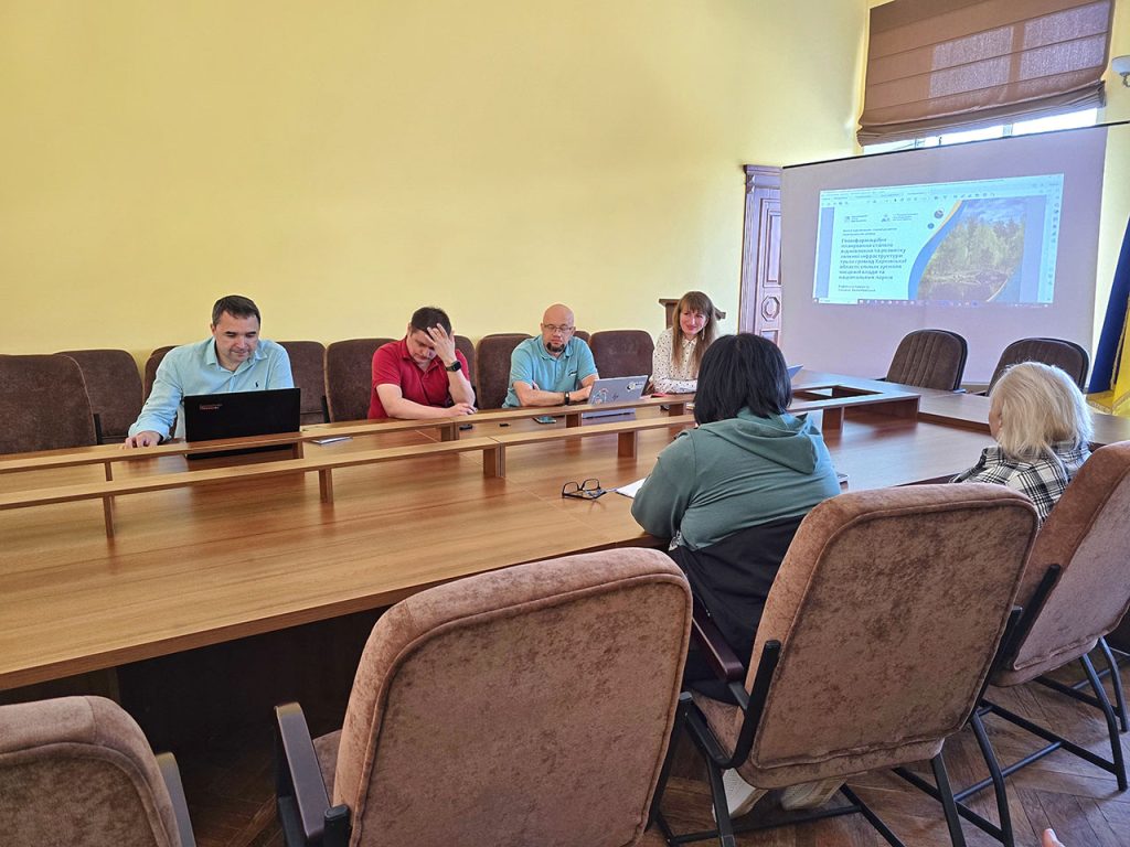 Доцент кафедри Оксана Залюбовська взяла участь у робочій зустрічі в Краснокутській громаді в межах екологічного проєкту