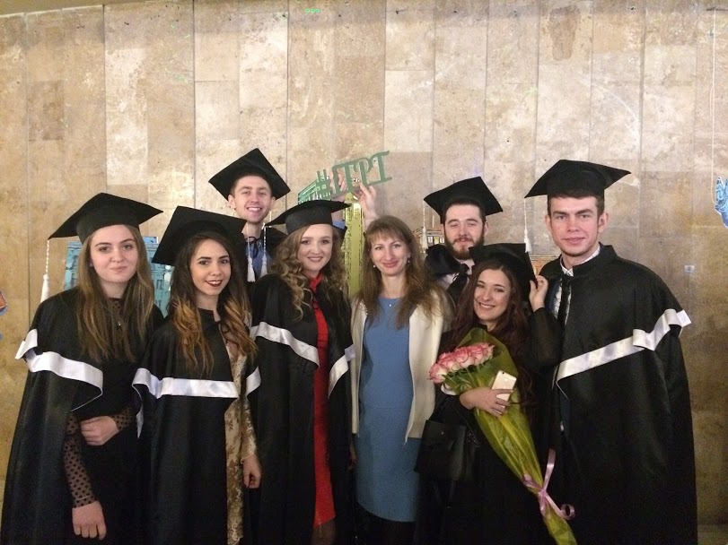 Вітаємо випускників кафедри!