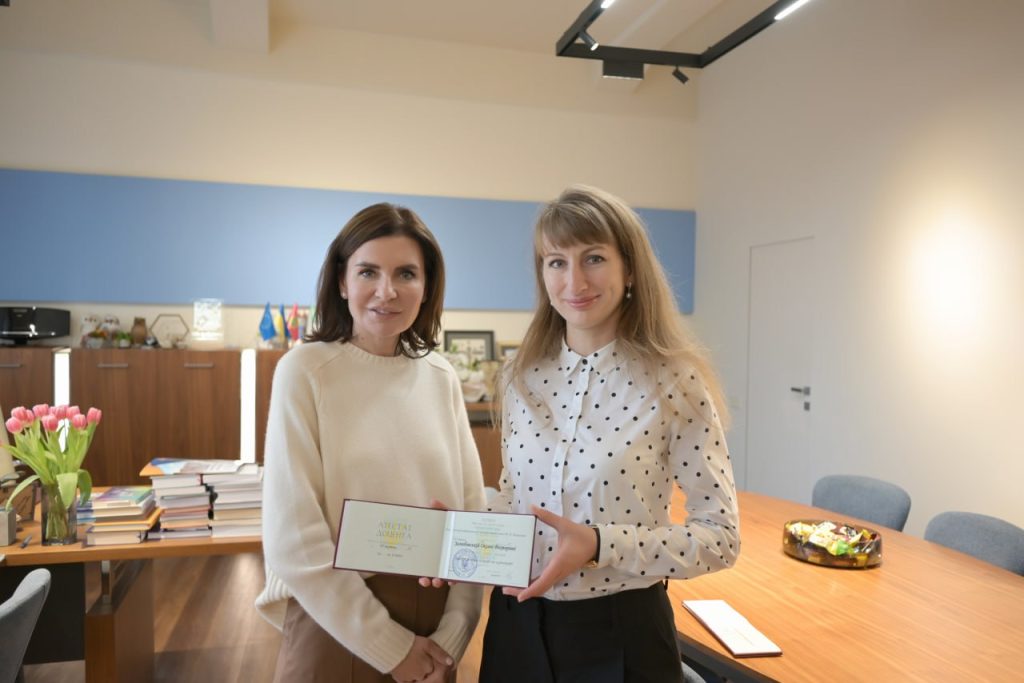 Вітаємо Оксану Вікторівну Залюбовську зі здобуттям звання доцента!