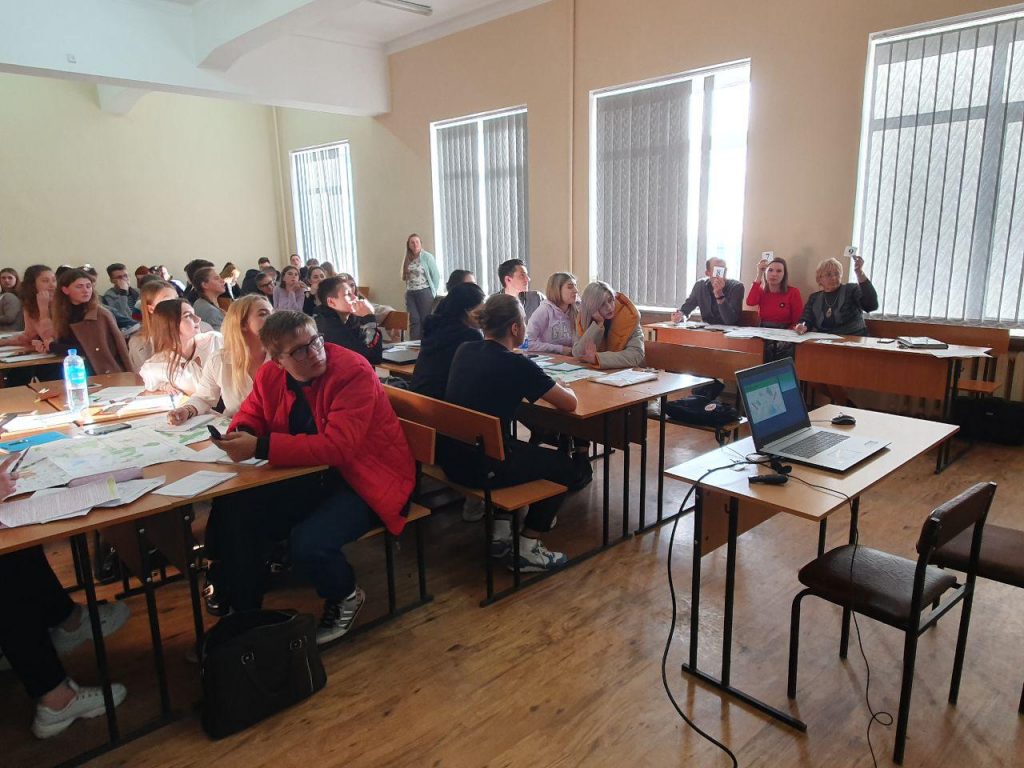 Щорічний топографічний турнір для студентів-першокурсників