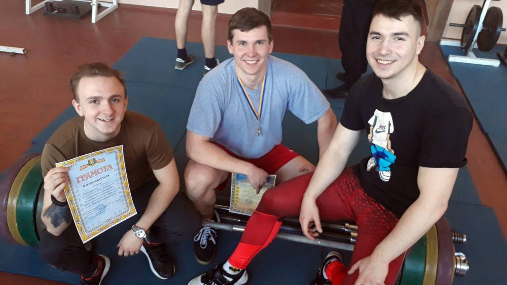 Студенти кафедри у складі команди ФГГРТ посіли 1 місце у першості з атлетичного двоборства