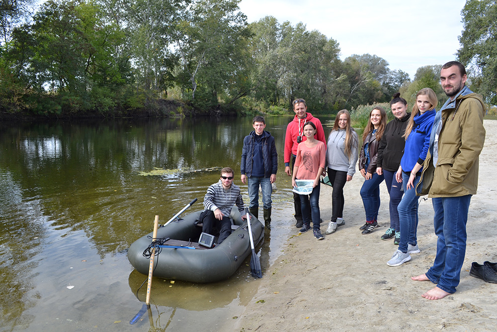 Експедиція вихідного дня - ехолотна зйомка річок Ляхова та Балаклійка